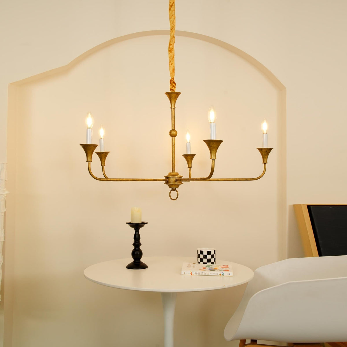 Livelo żyrandol Candle Elegancki
