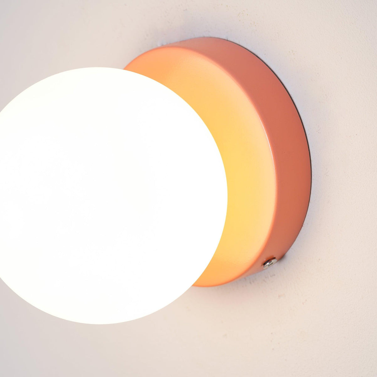 Celarella nowoczesna minimalistyczna kinkietowa lampa sufitowa ze szkła