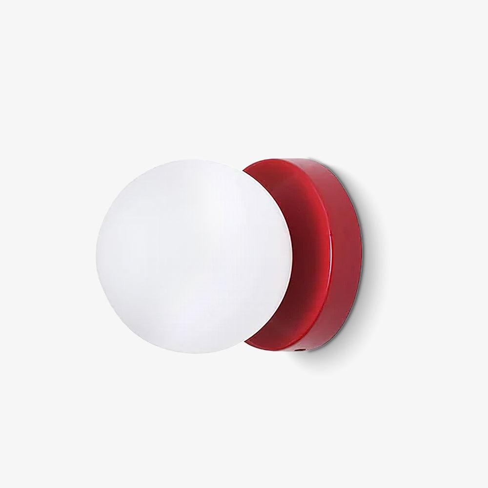 Celarella nowoczesna minimalistyczna kinkietowa lampa sufitowa ze szkła