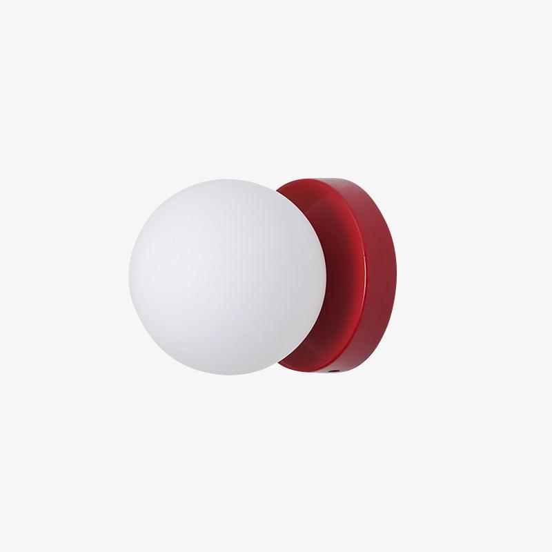 Celarella nowoczesna minimalistyczna kinkietowa lampa sufitowa ze szkła