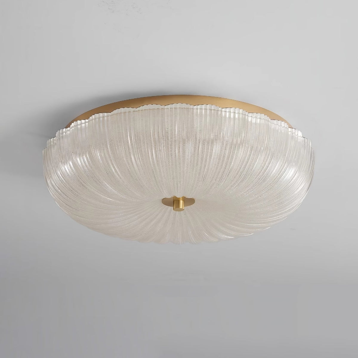 Halo lampa sufitowa Ripple ze szkła