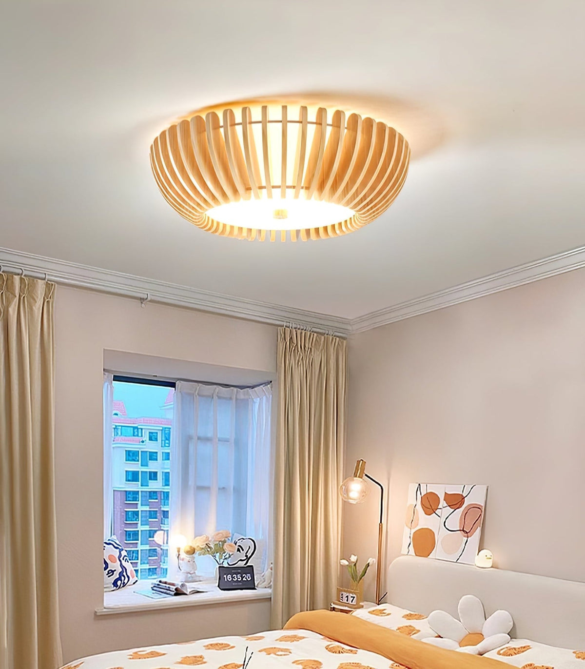 Vezorus Premium Elegance lampa sufitowa z drewna