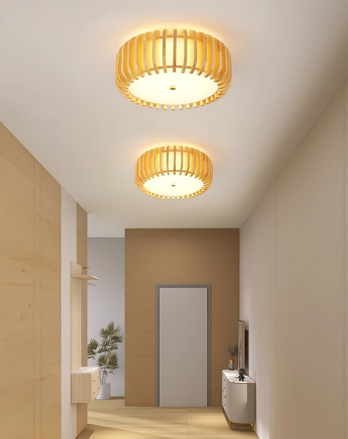 Vezorus Premium Elegance lampa sufitowa z drewna