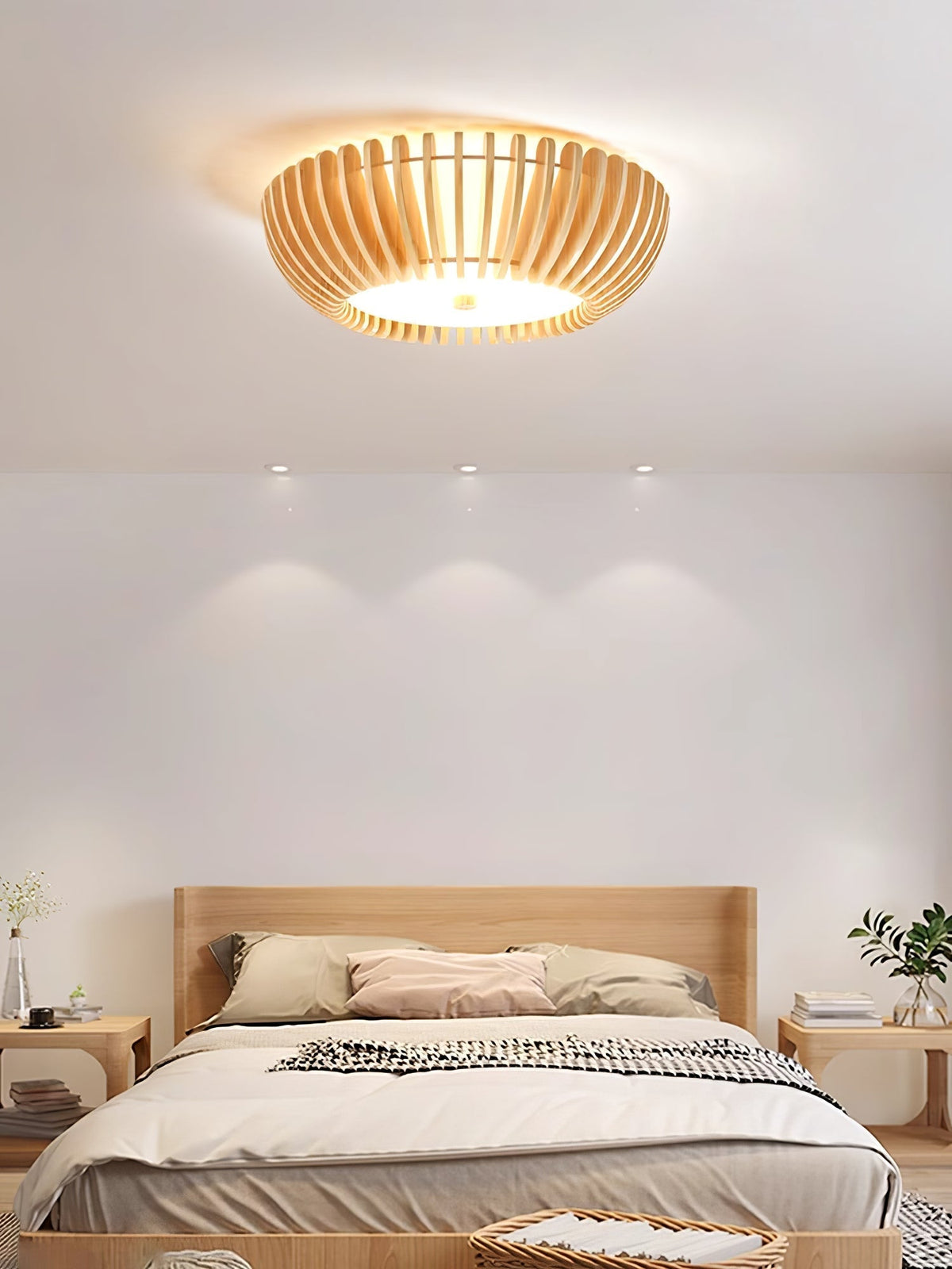 Vezorus Premium Elegance lampa sufitowa z drewna