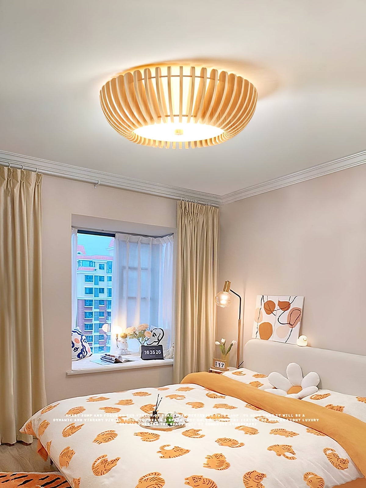 Vezorus Premium Elegance lampa sufitowa z drewna