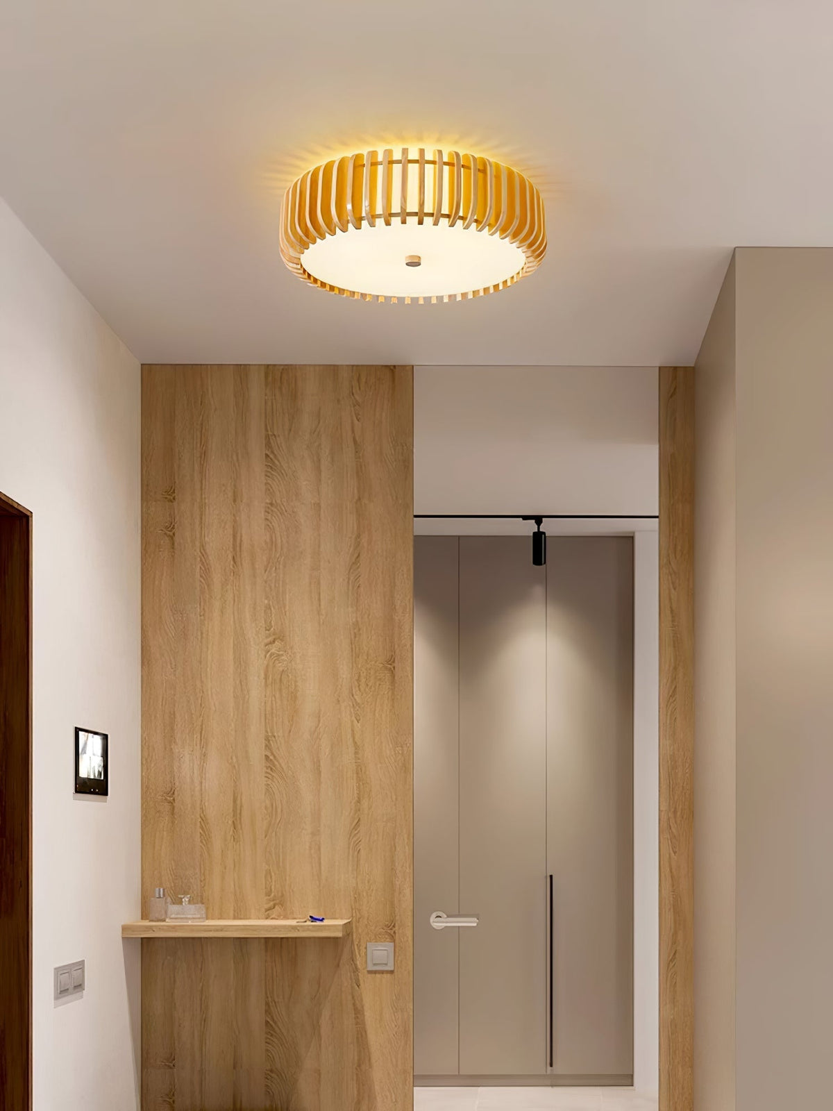 Vezorus Premium Elegance lampa sufitowa z drewna