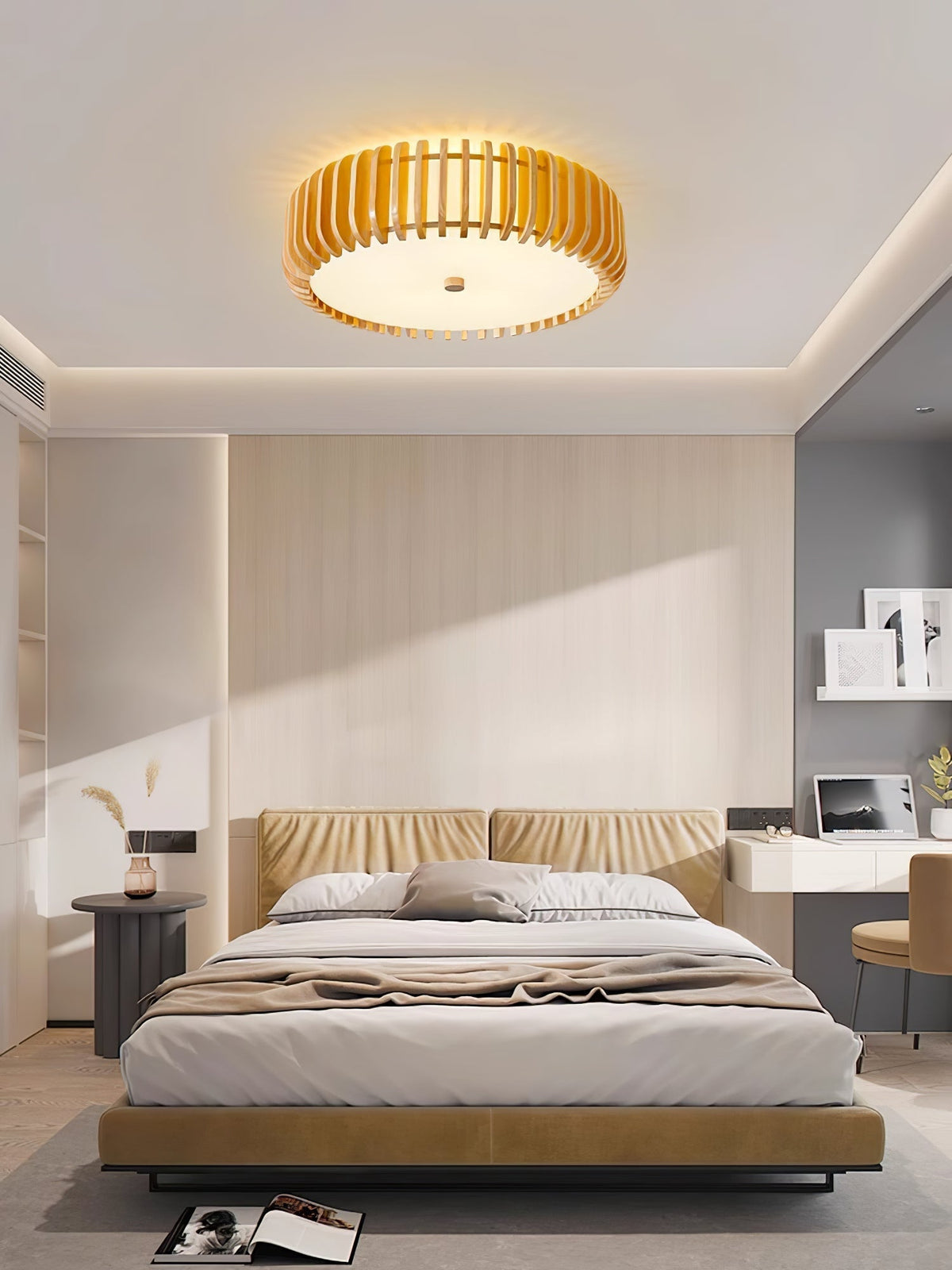 Vezorus Premium Elegance lampa sufitowa z drewna