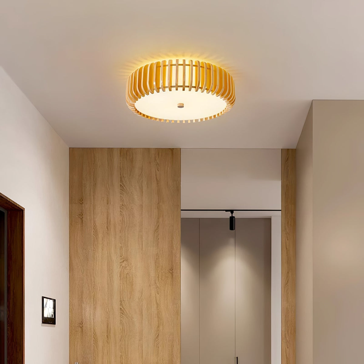 Vezorus Premium Elegance lampa sufitowa z drewna