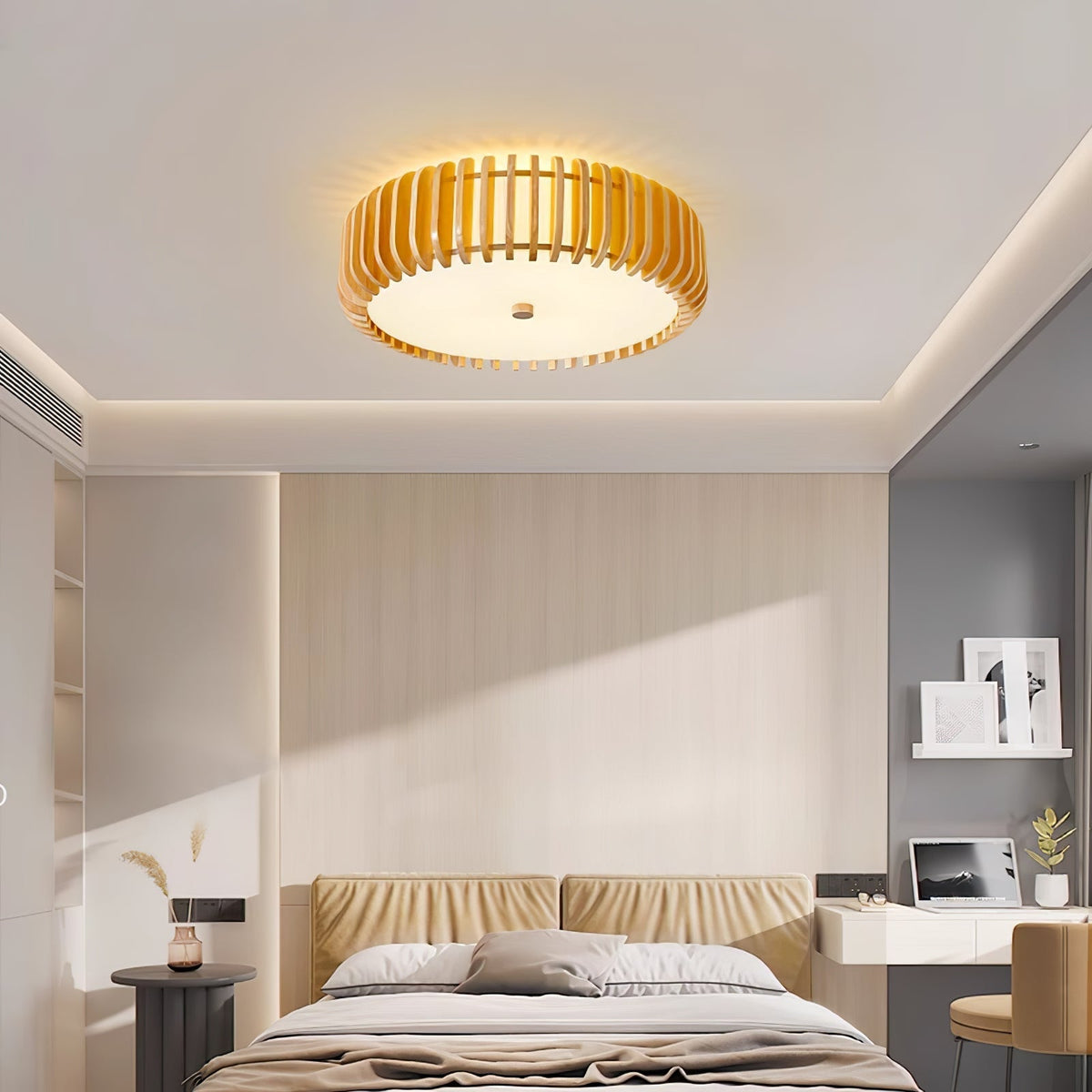 Vezorus Premium Elegance lampa sufitowa z drewna