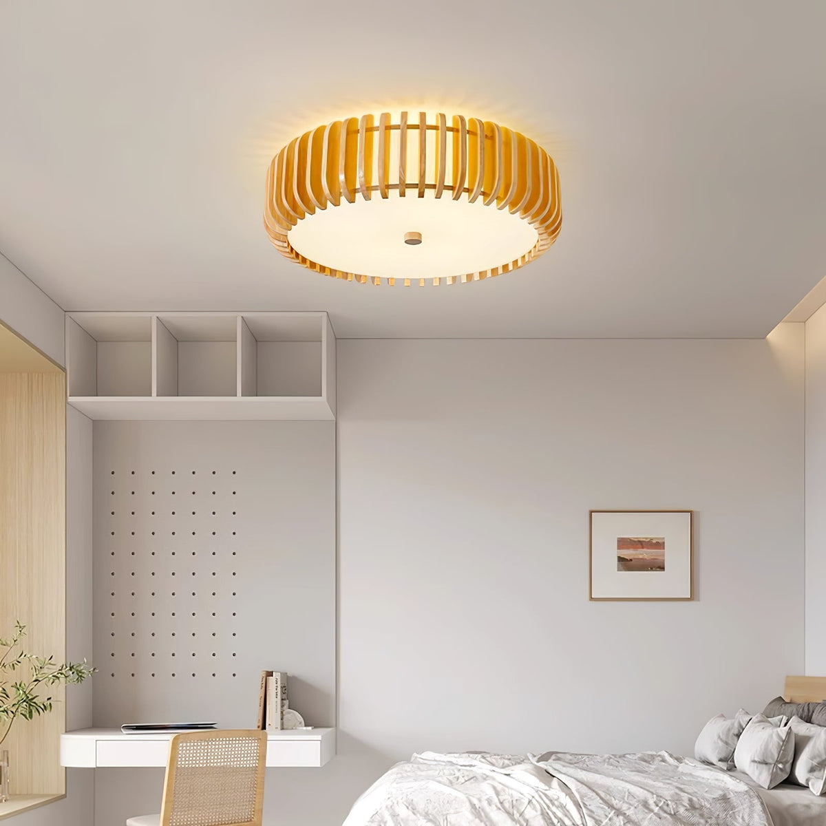Vezorus Premium Elegance lampa sufitowa z drewna