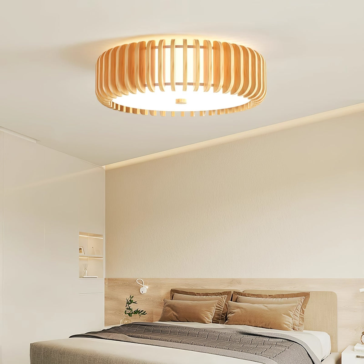 Vezorus Premium Elegance lampa sufitowa z drewna