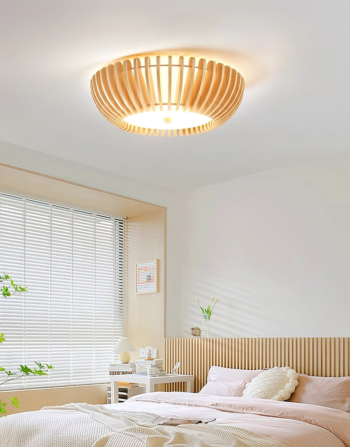 Vezorus Premium Elegance lampa sufitowa z drewna
