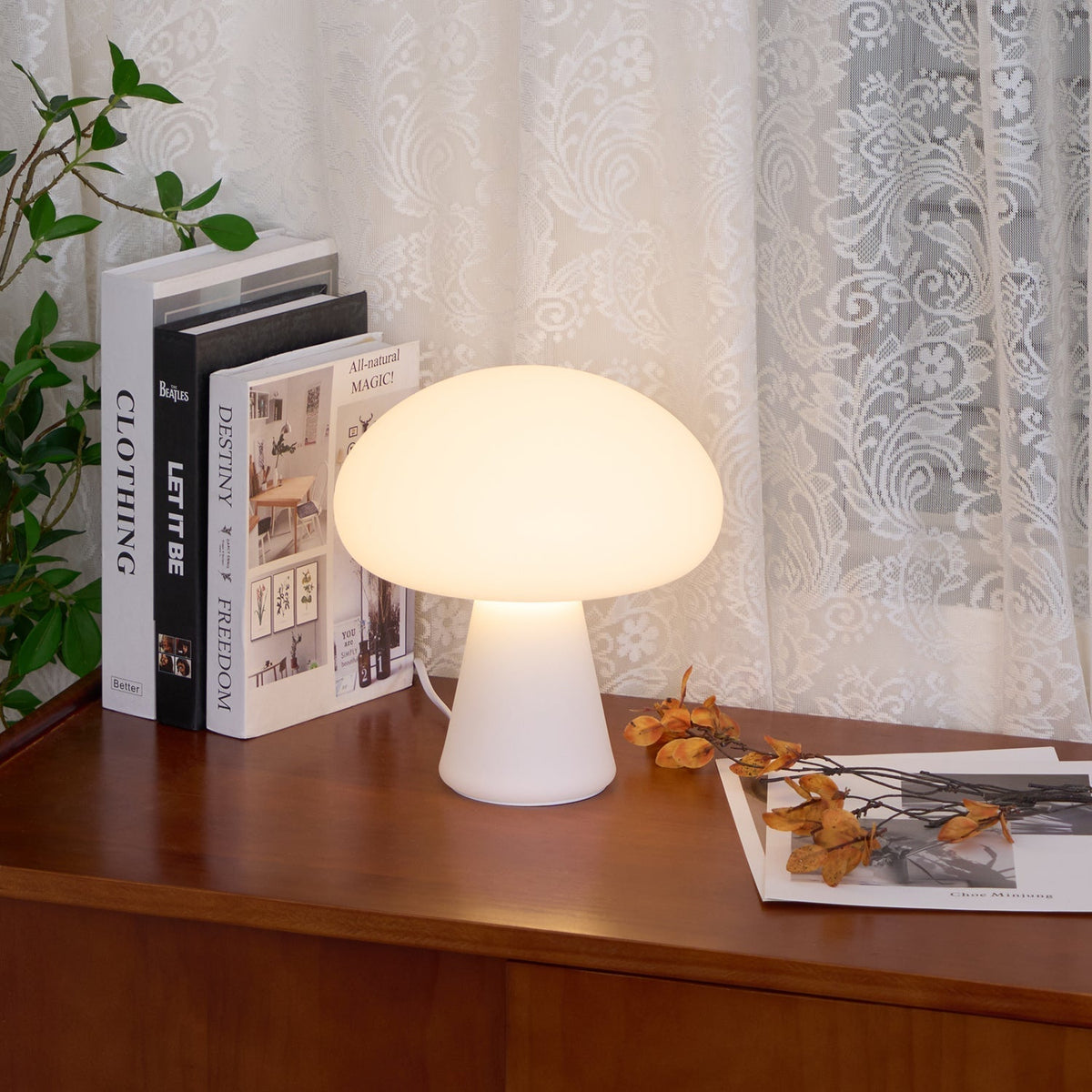 Ombra żyrandol ze szkła Ombra Whimsical lampa stołowa