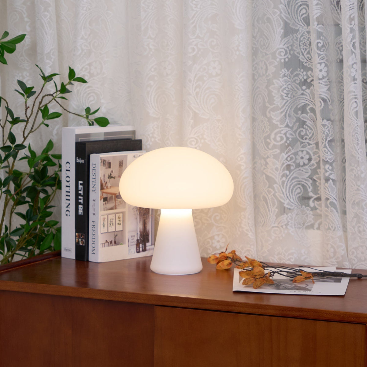 Ombra żyrandol ze szkła Ombra Whimsical lampa stołowa
