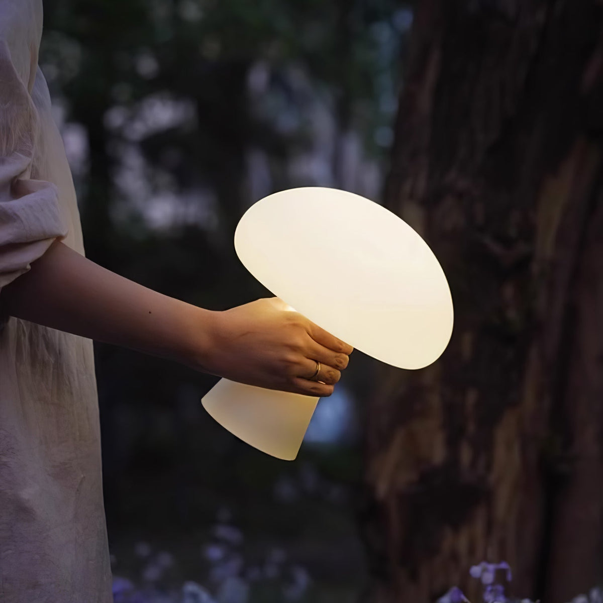 Ombra żyrandol ze szkła Ombra Whimsical lampa stołowa
