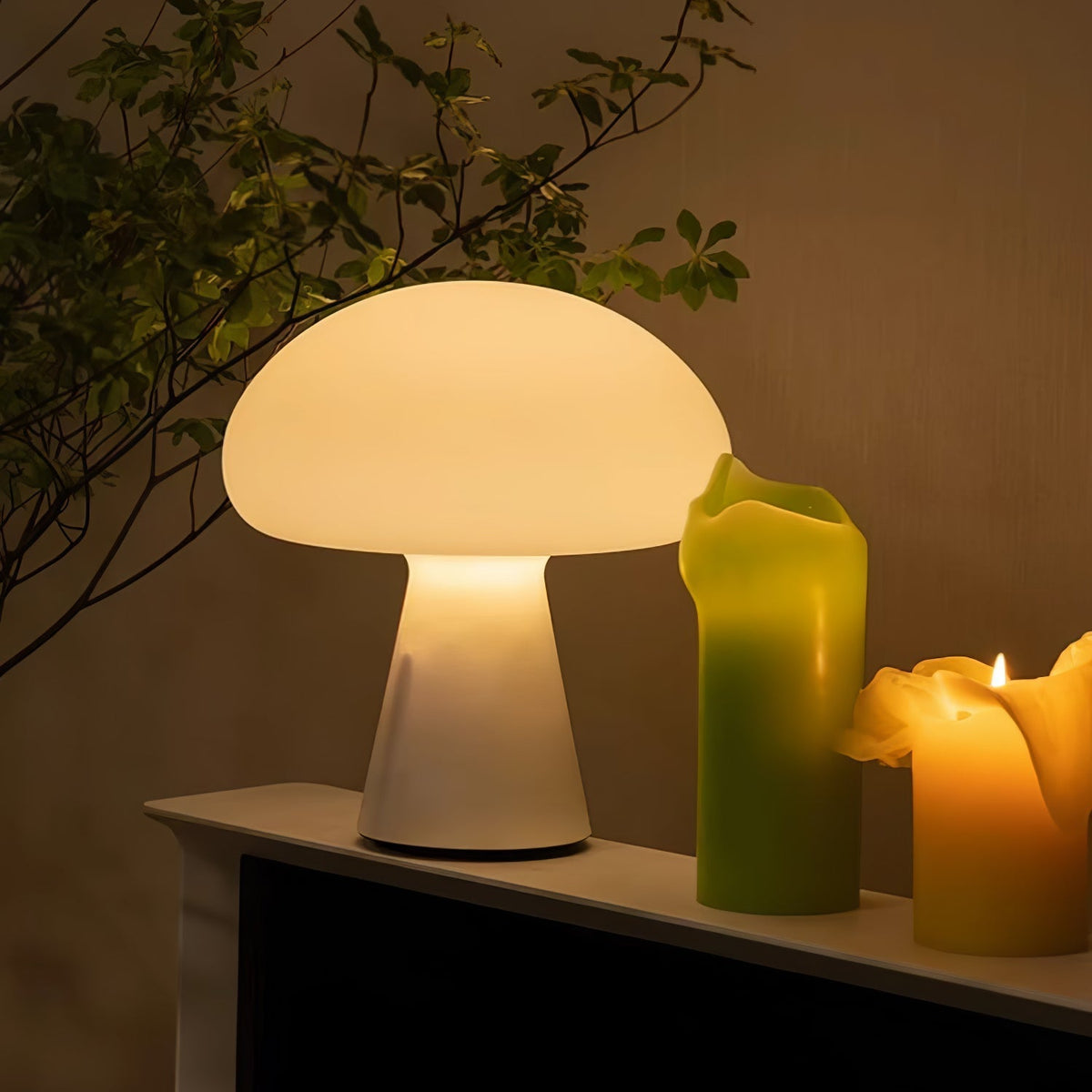 Ombra żyrandol ze szkła Ombra Whimsical lampa stołowa
