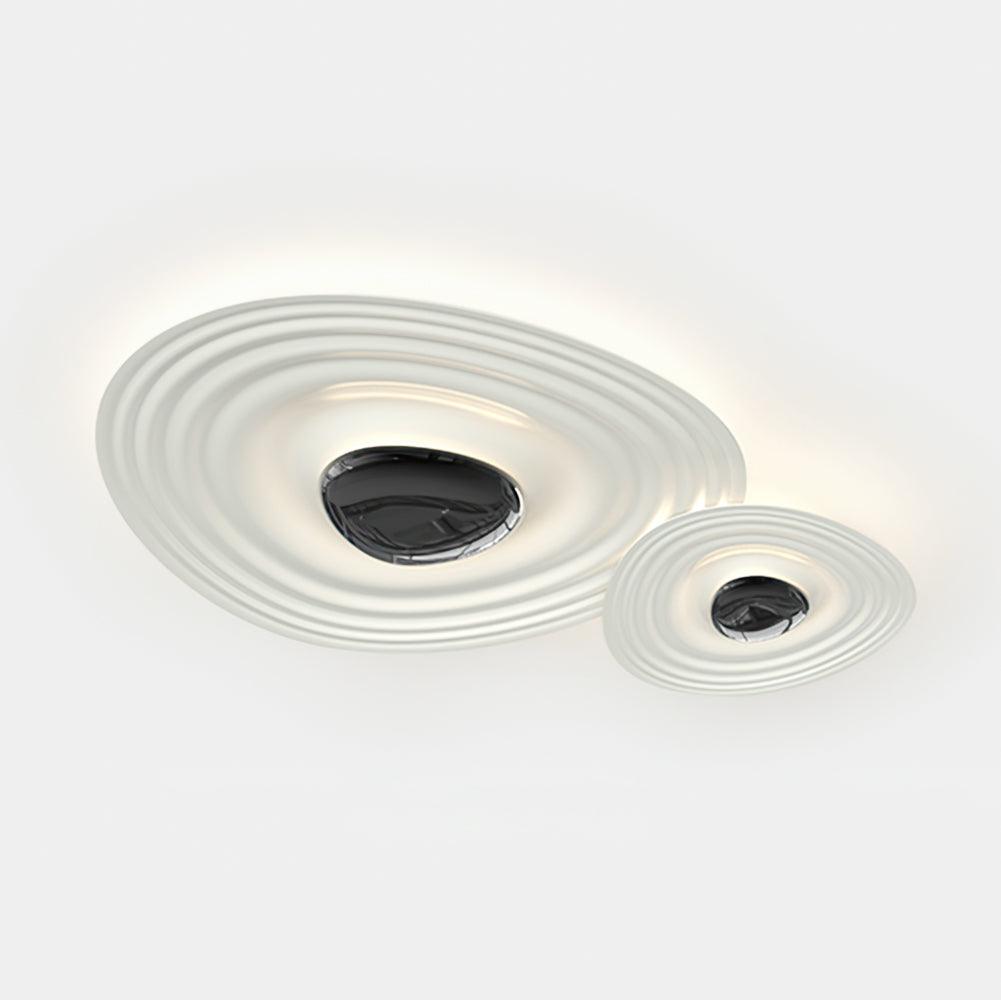 Idra lampa sufitowa Ripple Ring nowoczesna rzeźbiarska