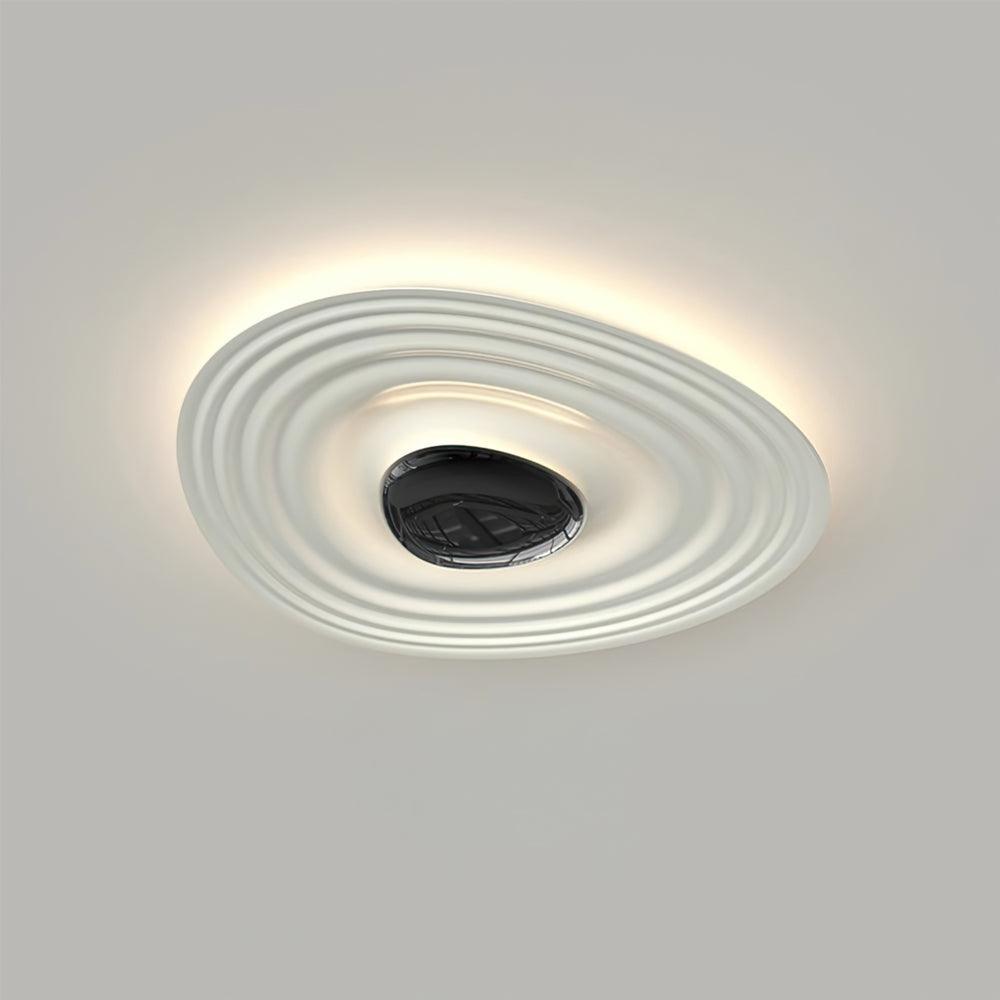 Idra lampa sufitowa Ripple Ring nowoczesna rzeźbiarska