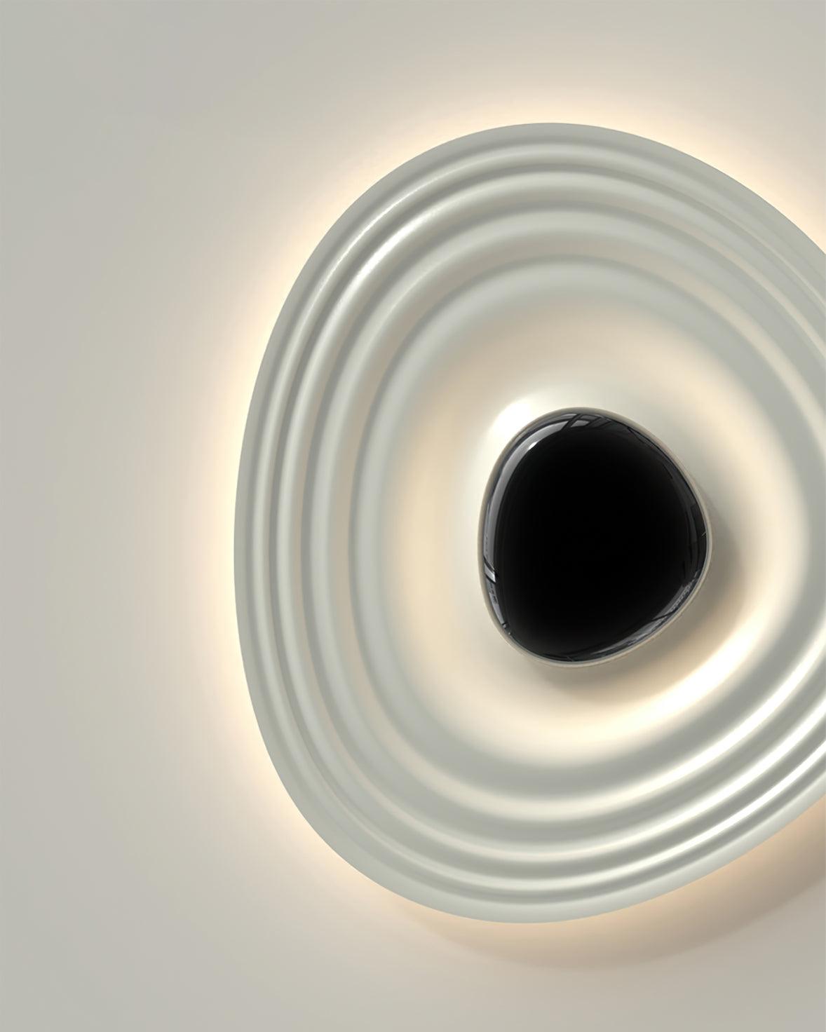 Idra lampa sufitowa Ripple Ring nowoczesna rzeźbiarska