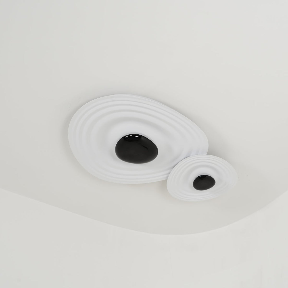 Idra lampa sufitowa Ripple Ring nowoczesna rzeźbiarska