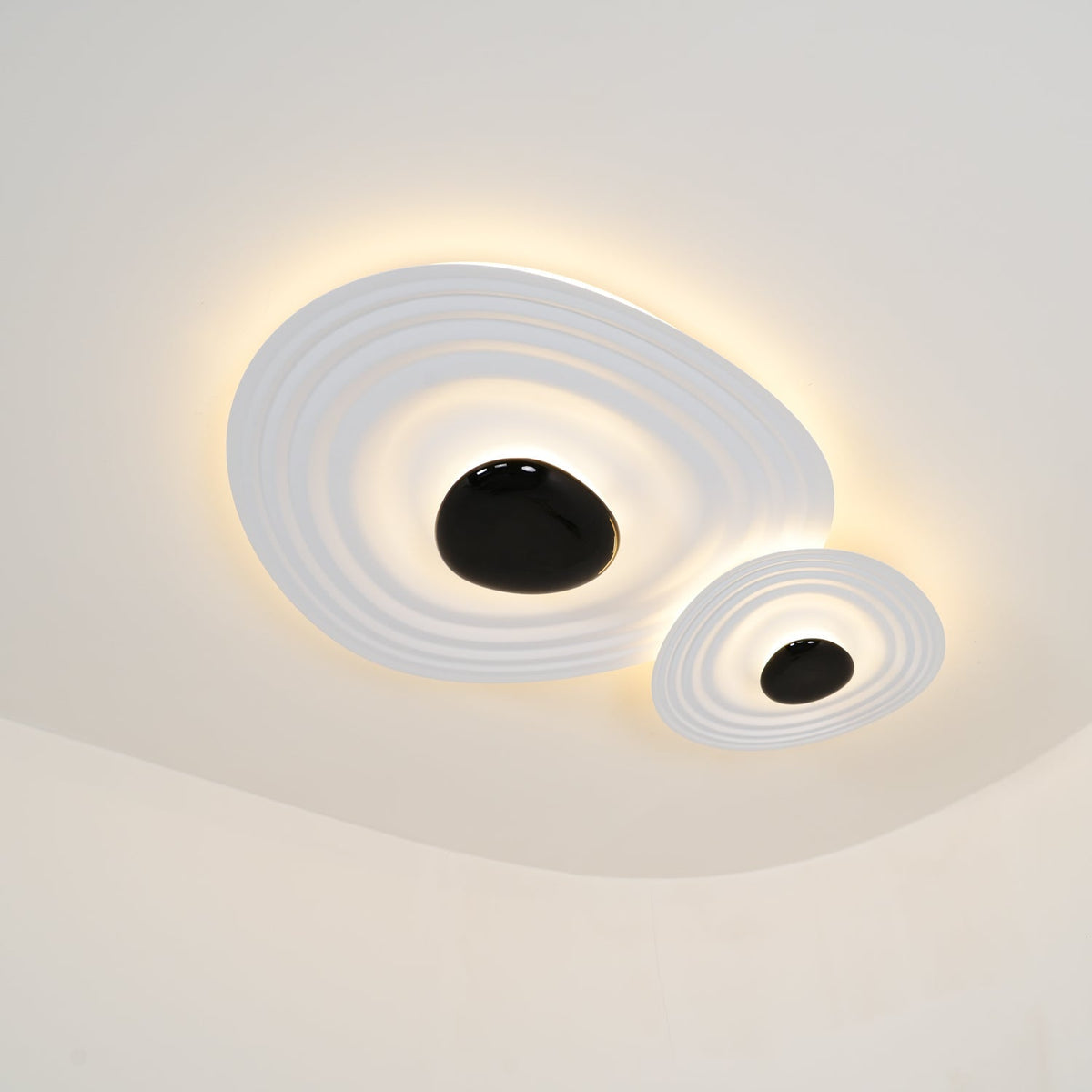 Idra lampa sufitowa Ripple Ring nowoczesna rzeźbiarska