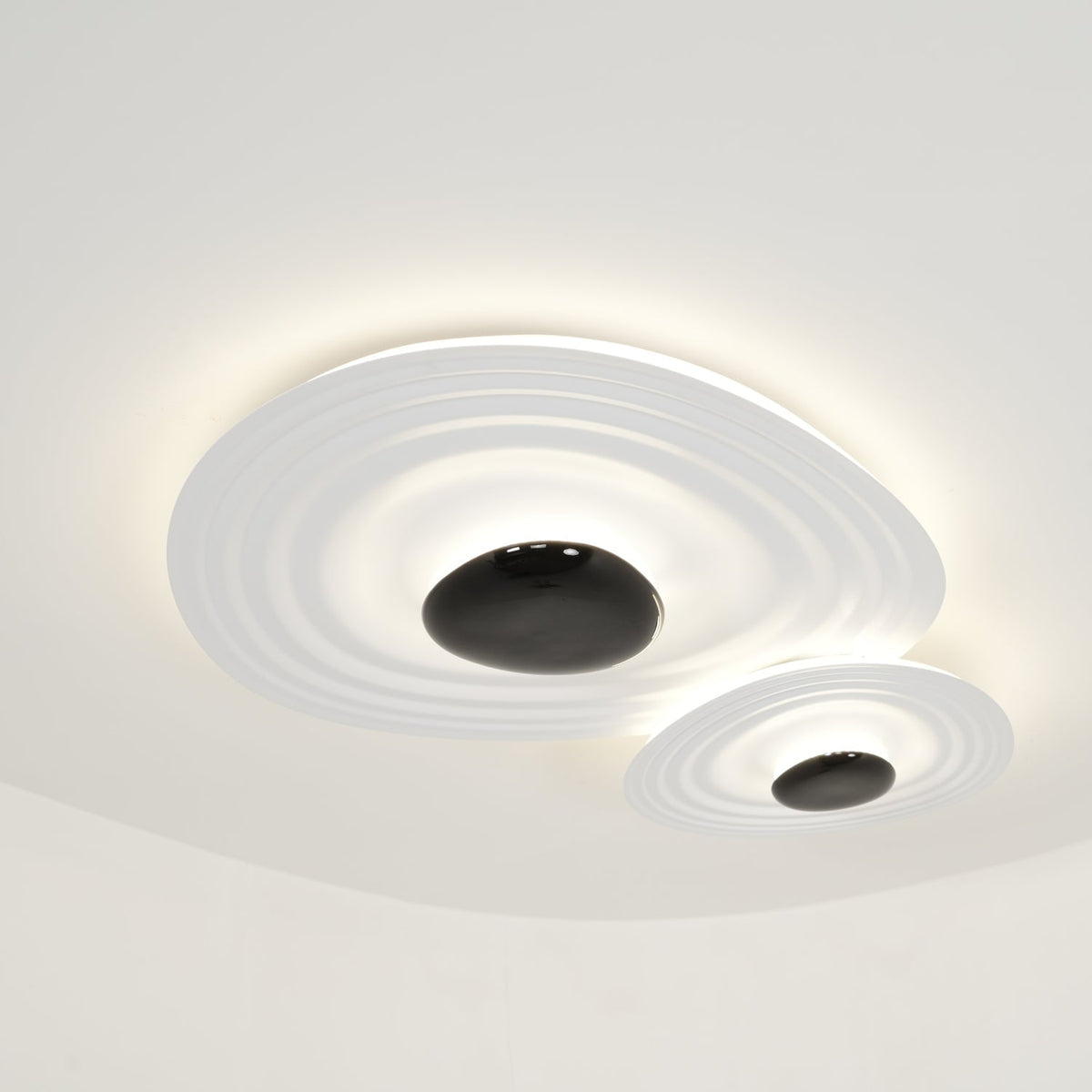 Idra lampa sufitowa Ripple Ring nowoczesna rzeźbiarska
