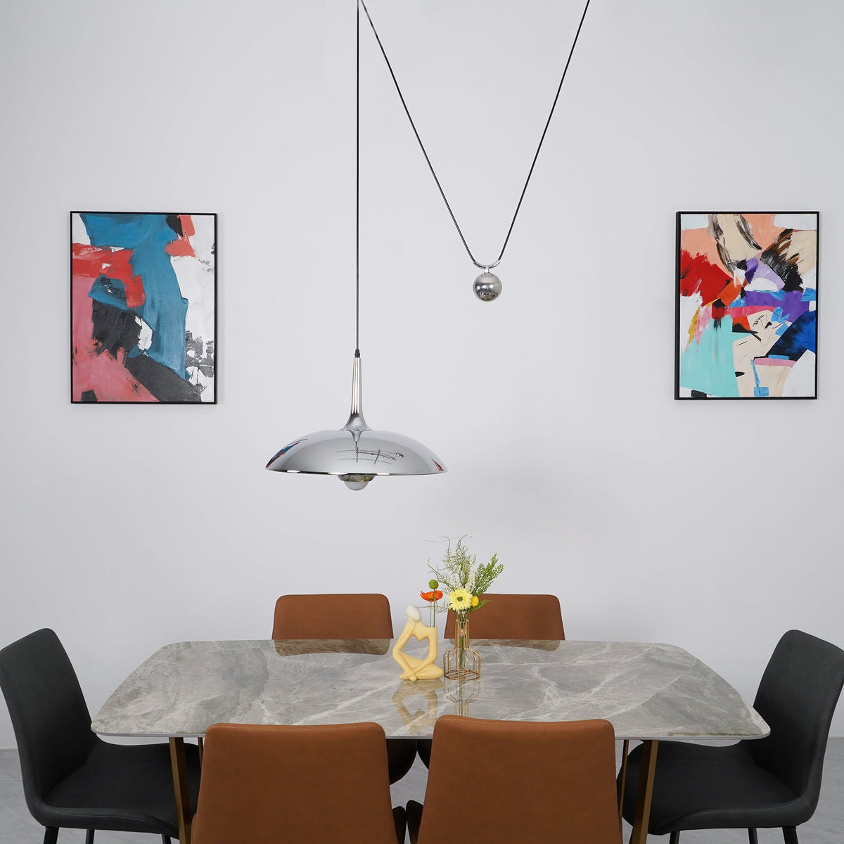 Virainenne lampa wisząca regulowana do salonu