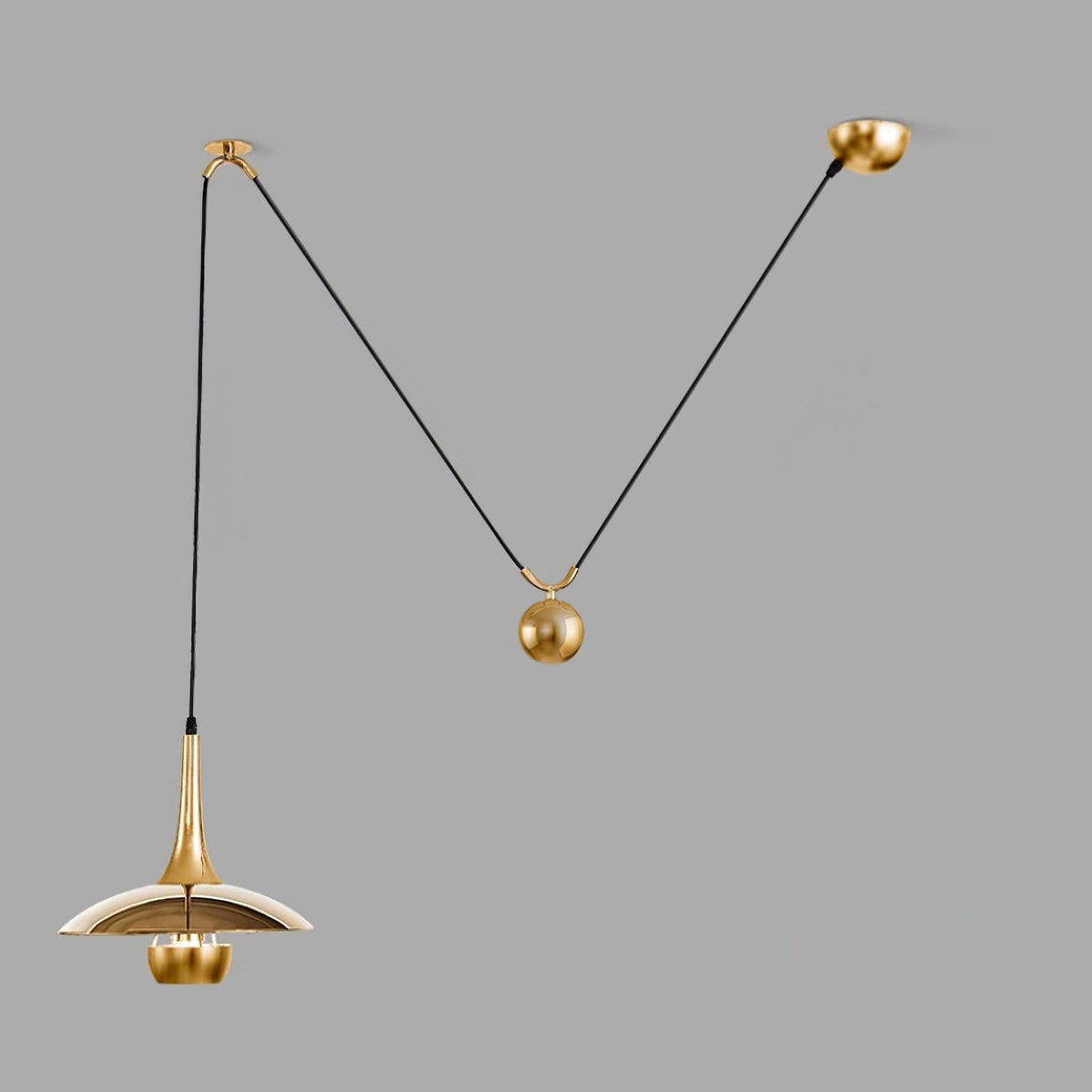 Virainenne lampa wisząca regulowana do salonu