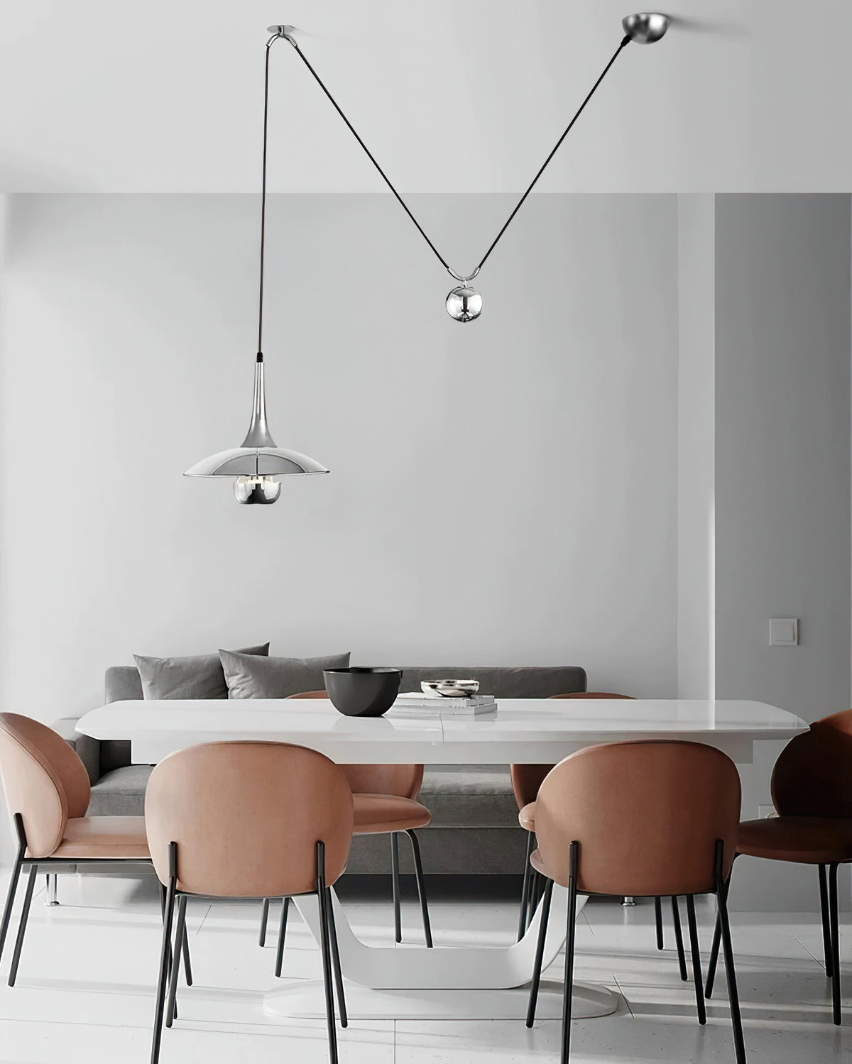Virainenne lampa wisząca regulowana do salonu