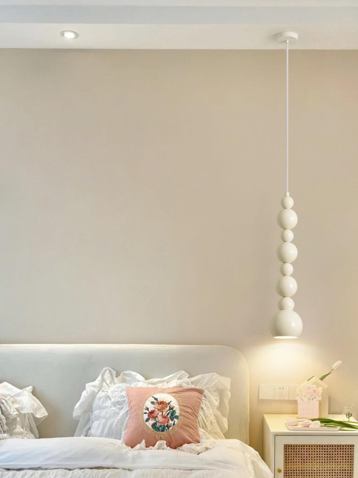 Slenao lampy wiszące beżowe w stylu artystycznym
