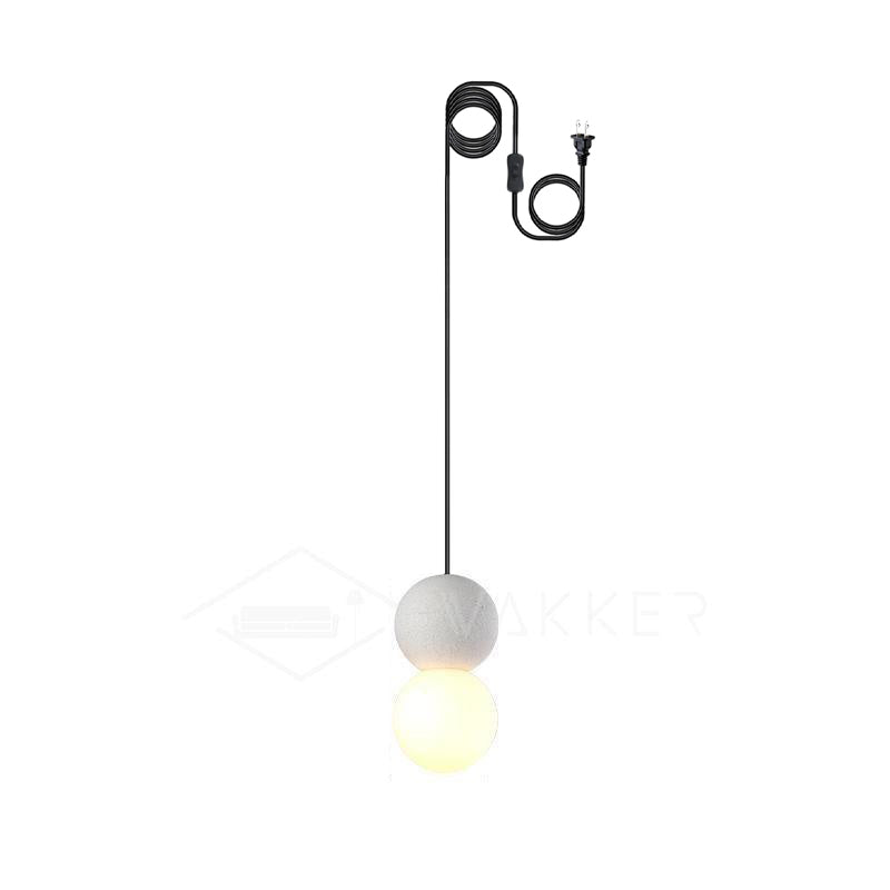 Lumorette nowoczesna lampa wisząca z cementu