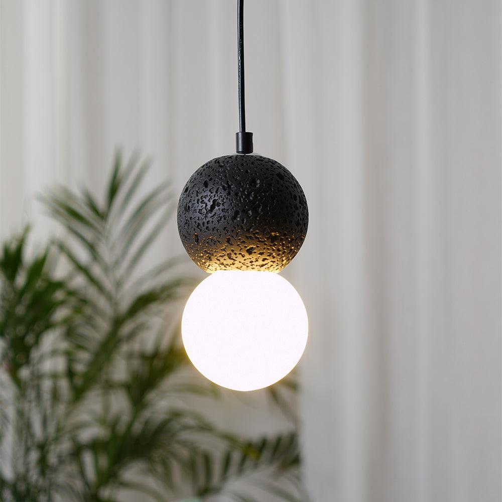 Lumorette nowoczesna lampa wisząca z cementu