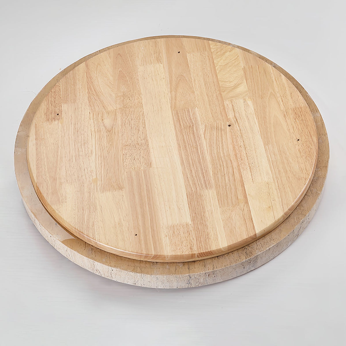 Travertine Round lampa sufitowa