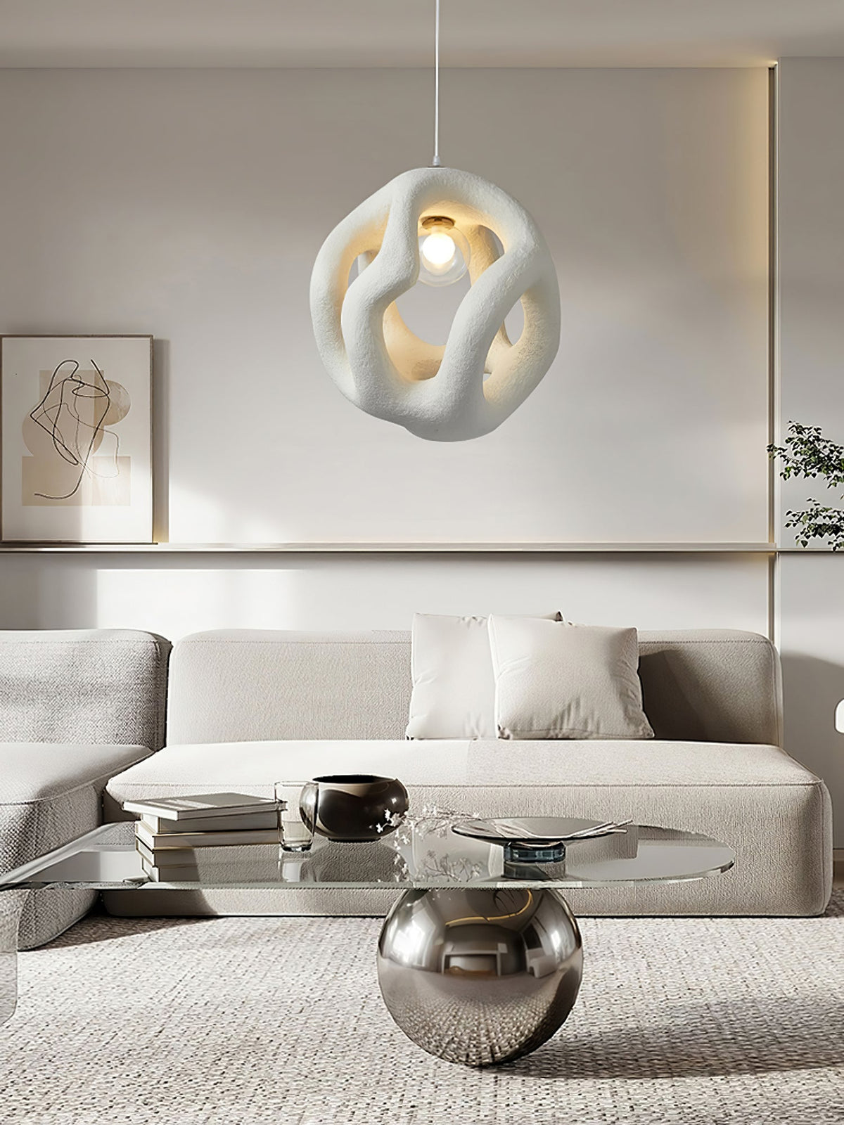 Corra wabi-sabi lampa wisząca