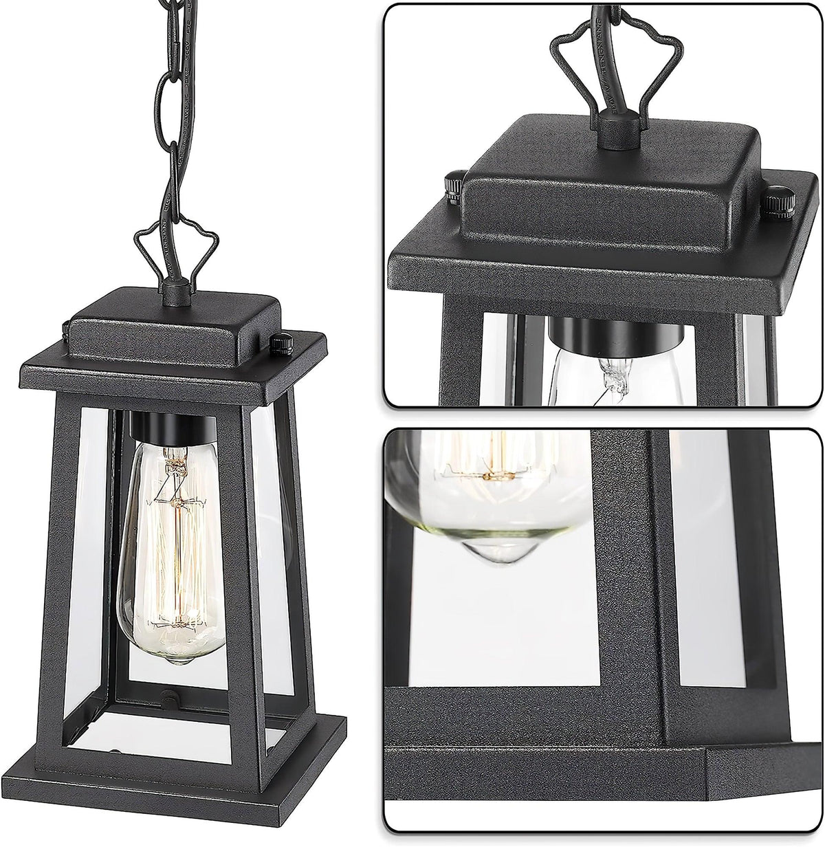 Terierenne zewnętrzna lampa wisząca latarnia