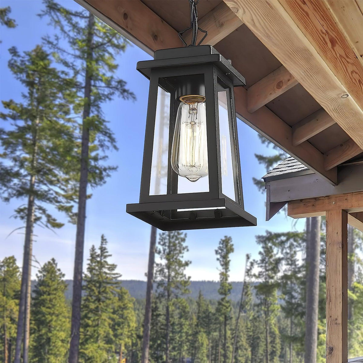 Terierenne zewnętrzna lampa wisząca latarnia