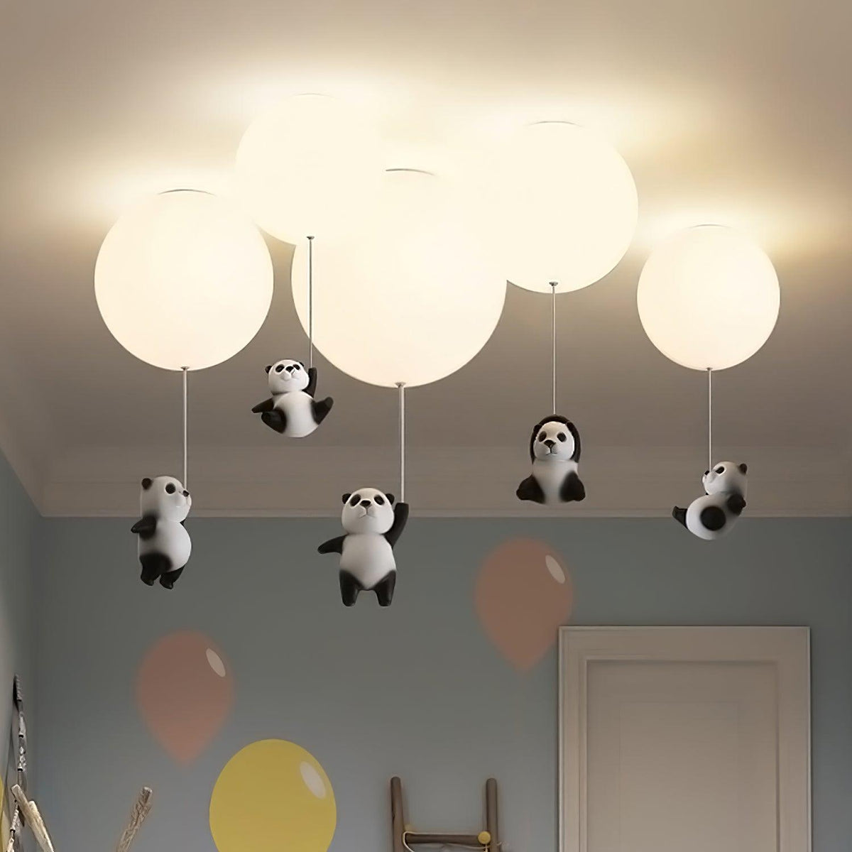 Yrath Elegance Panda lampa sufitowa ze szkła