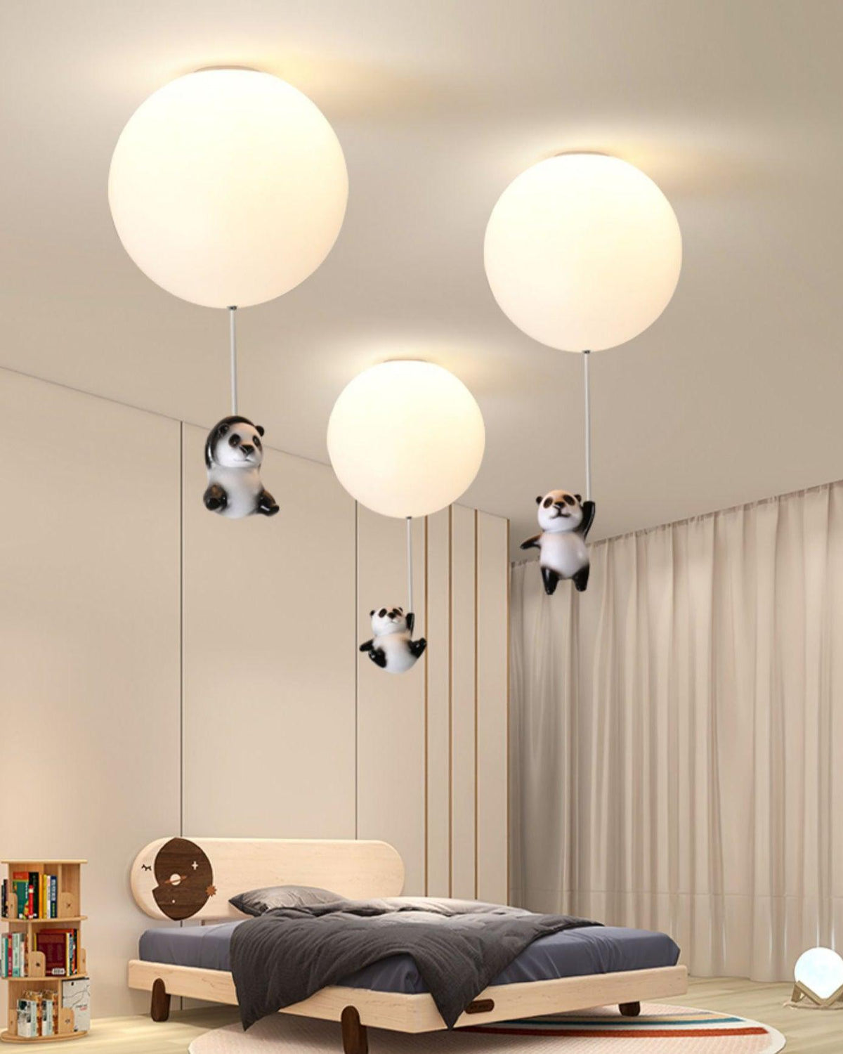 Yrath Elegance Panda lampa sufitowa ze szkła