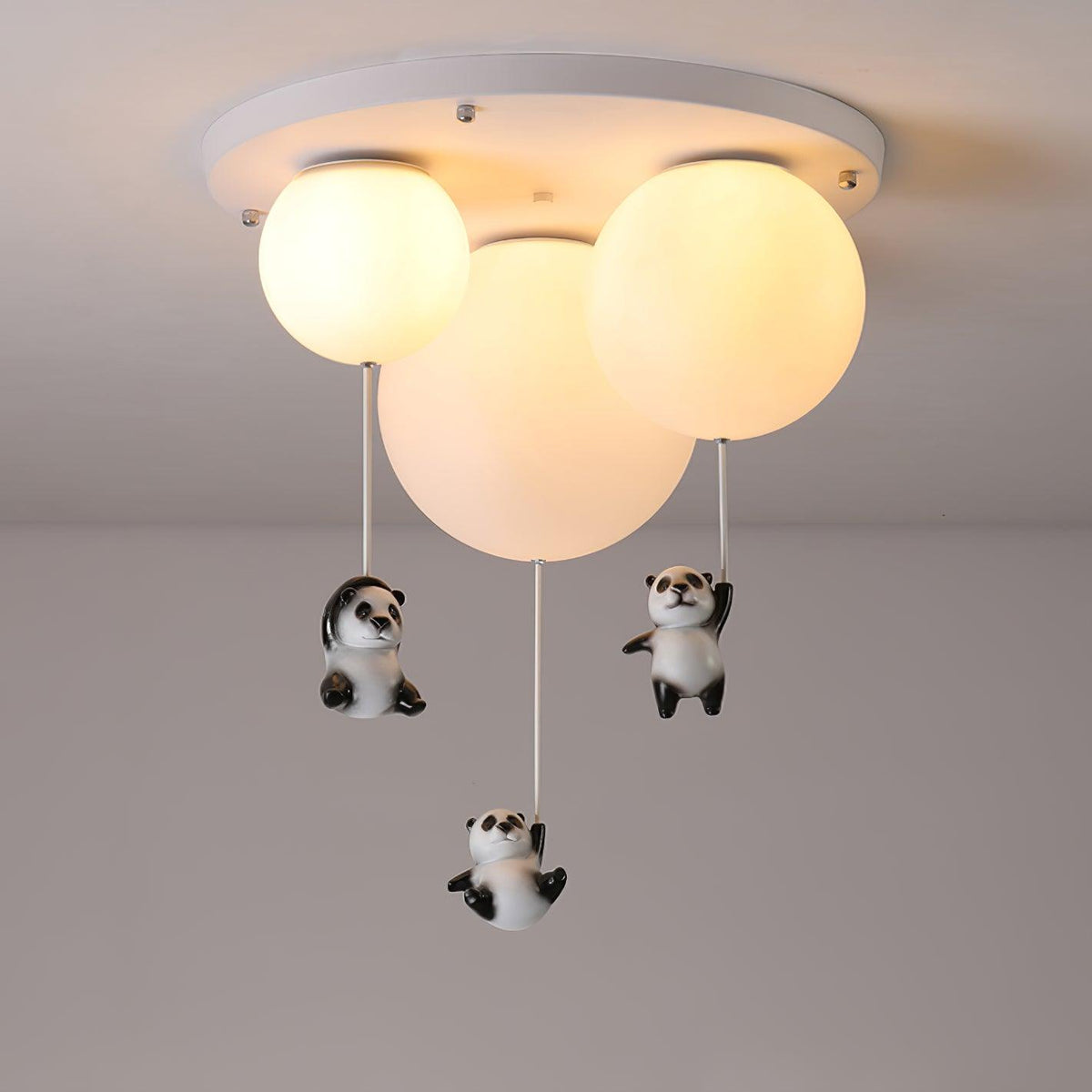Yrath Elegance Panda lampa sufitowa ze szkła