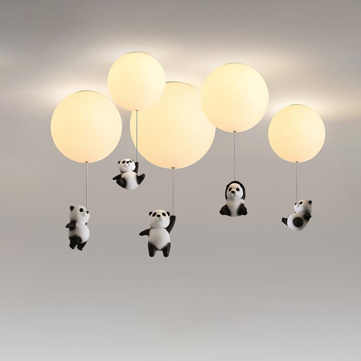 Yrath Elegance Panda lampa sufitowa ze szkła