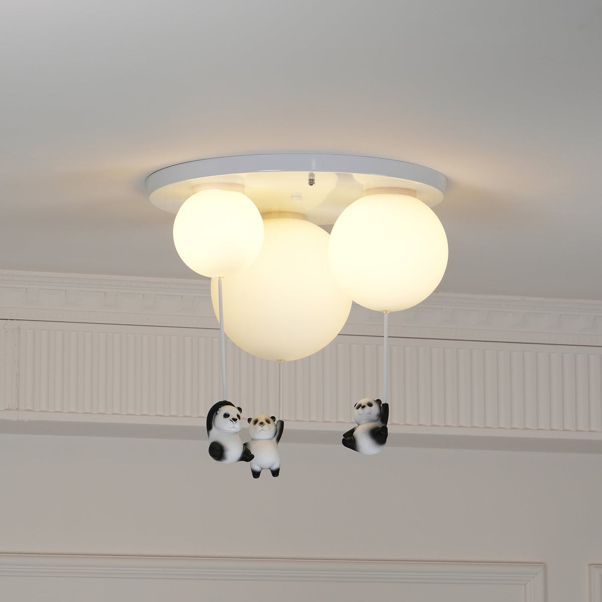 Yrath Elegance Panda lampa sufitowa ze szkła