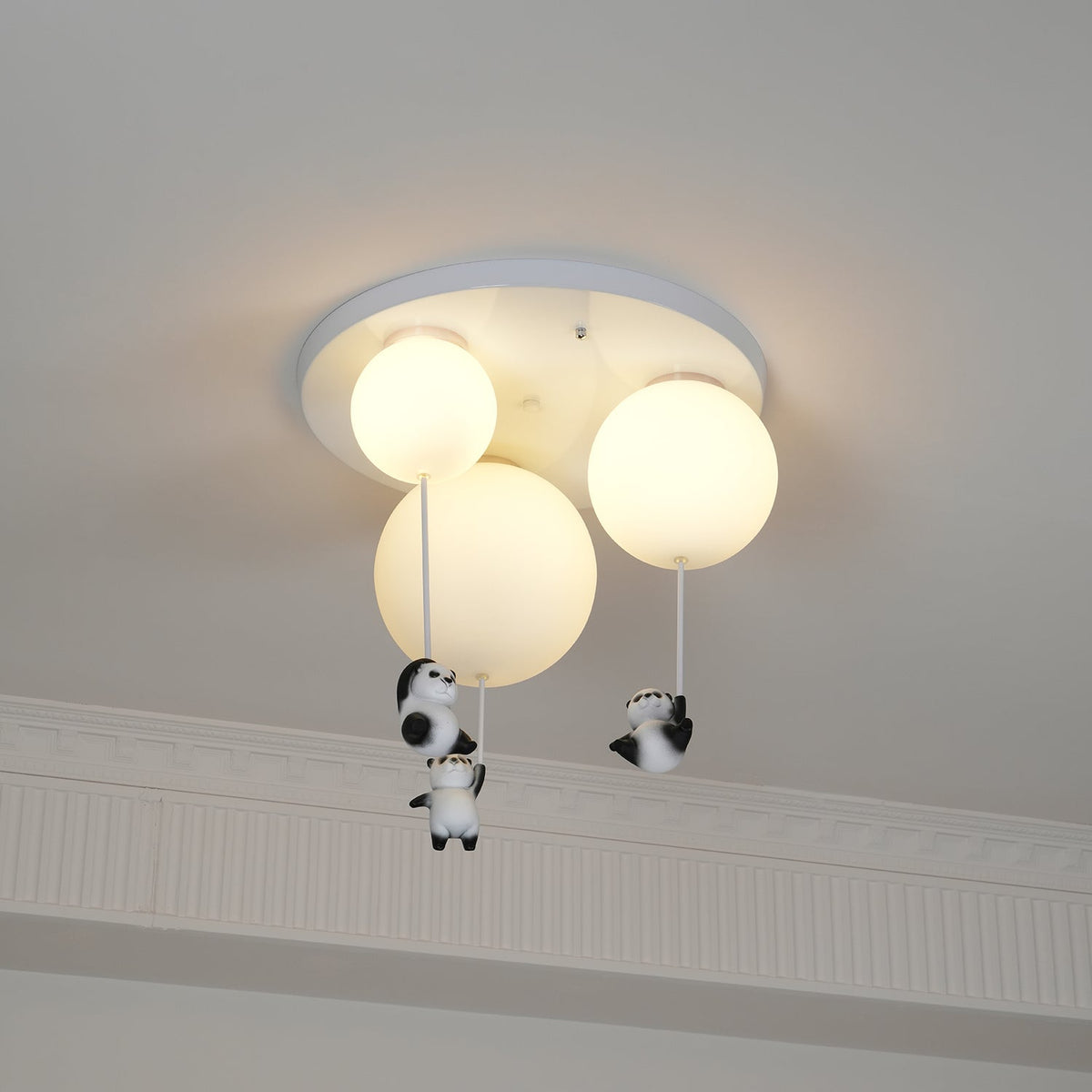 Yrath Elegance Panda lampa sufitowa ze szkła