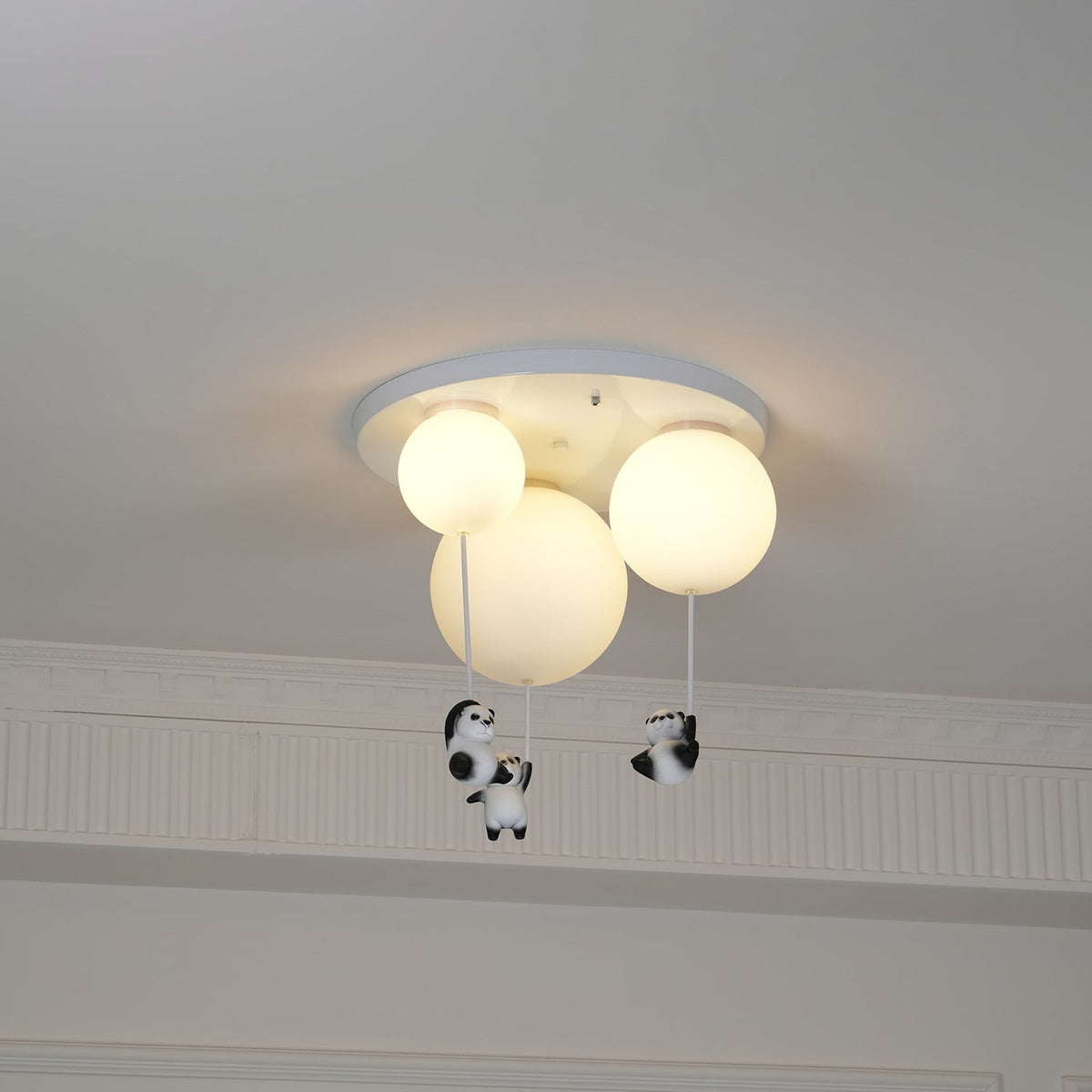 Yrath Elegance Panda lampa sufitowa ze szkła