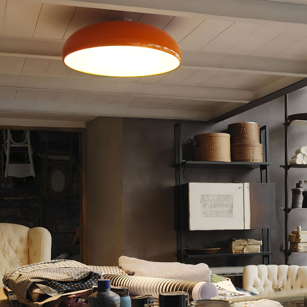Tevenor nowoczesna lampa sufitowa minimalistyczna