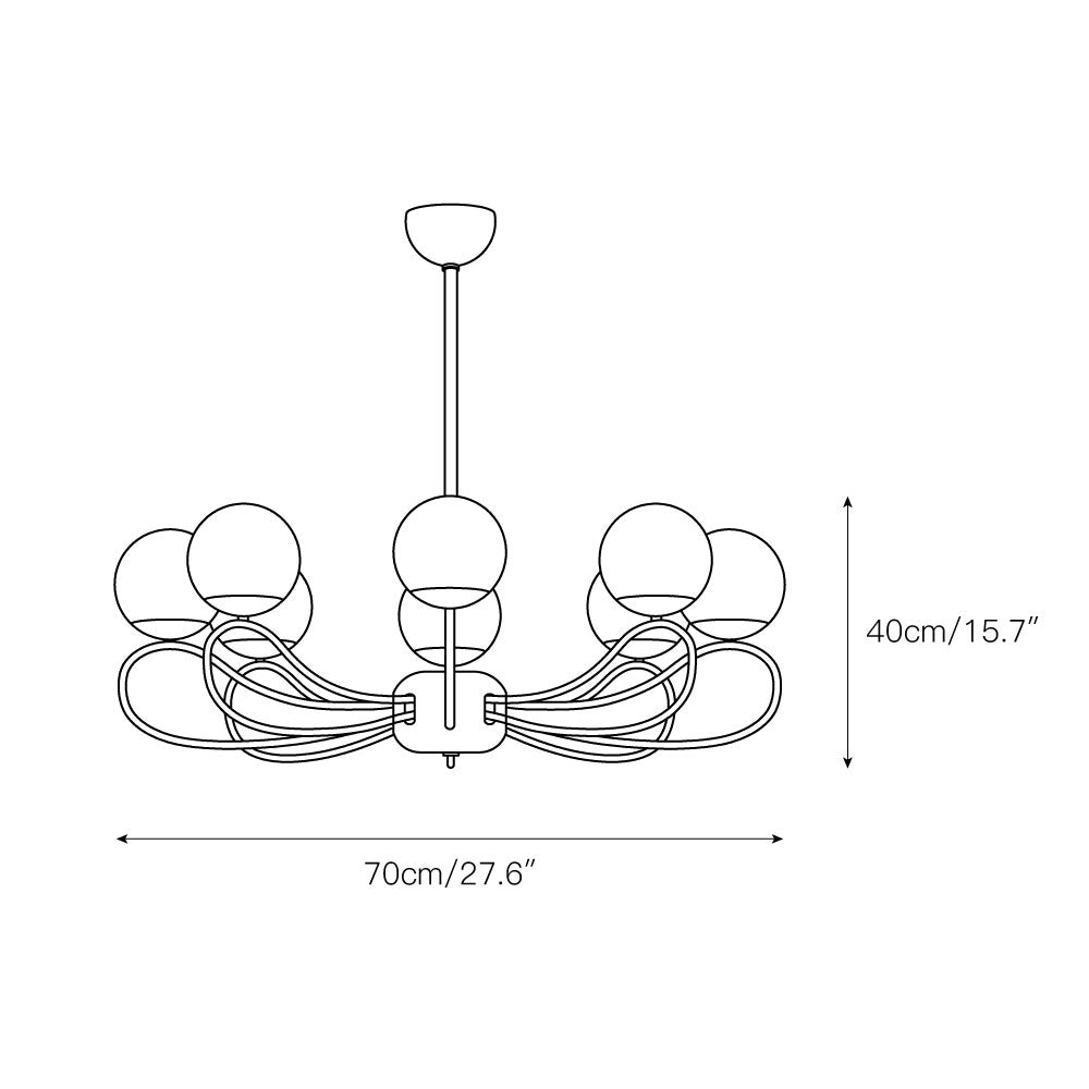 Calanena żyrandol