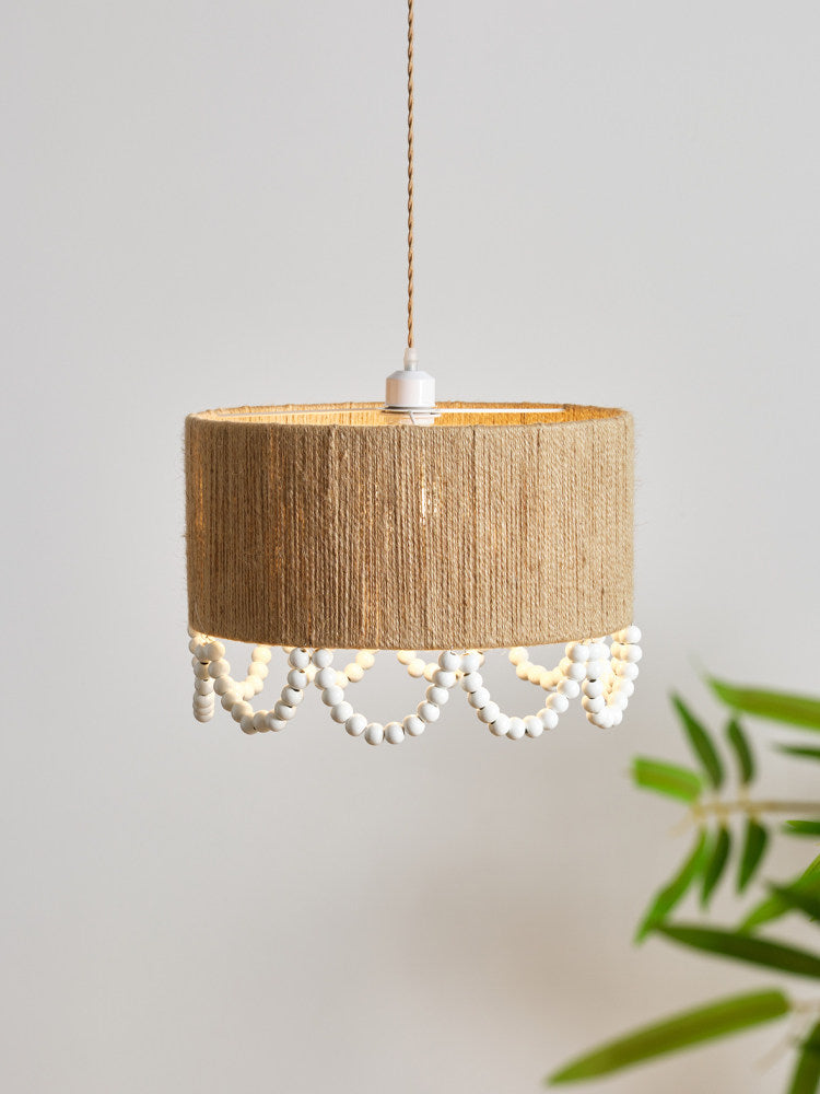 Osberhurst Lampa wisząca z liny konopnej