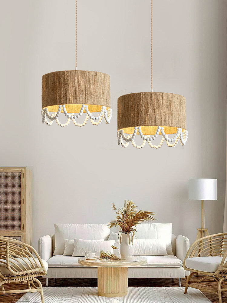 Osberhurst Lampa wisząca z liny konopnej
