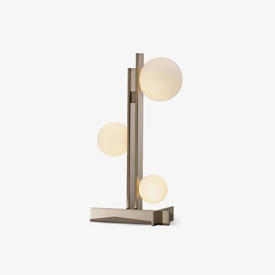 Luma nowoczesna lampa stołowa ze szkła