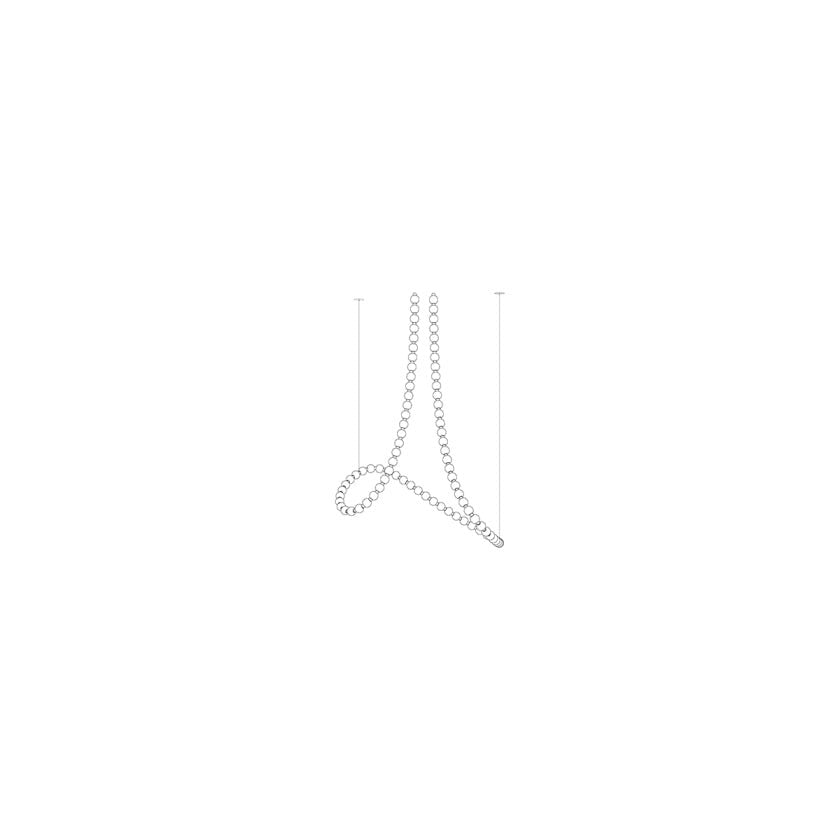 Pearl Symphony Grand Cascade Customize żyrandol