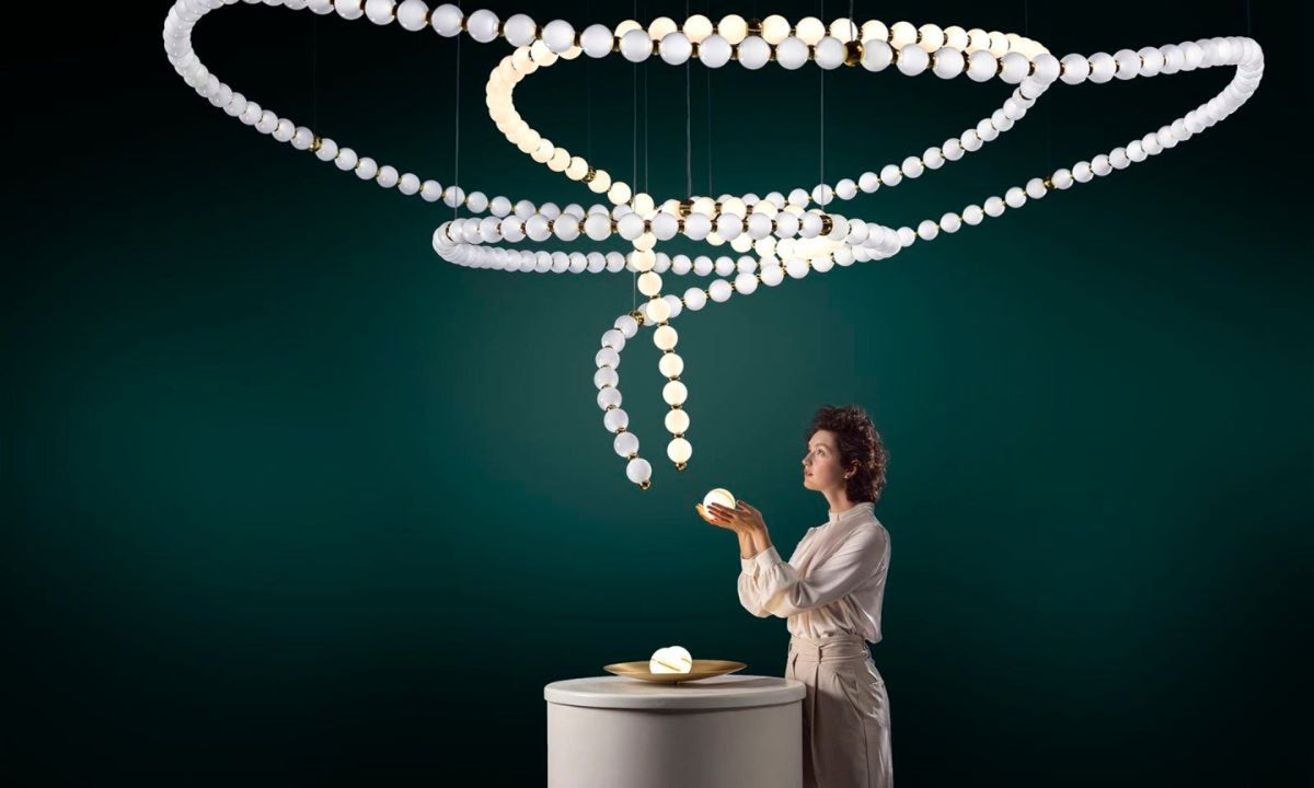 Pearl Symphony Grand Cascade Customize żyrandol